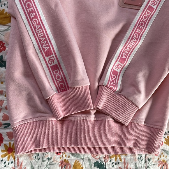 Dolce & Gabbana sweatshirt light pink - Picture 4 of 6